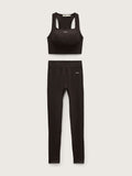 Womens Bio-Based Tank Top and Leggings Set—Obsidian Core