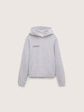 Womens Midweight Hoodie—Grey Marl