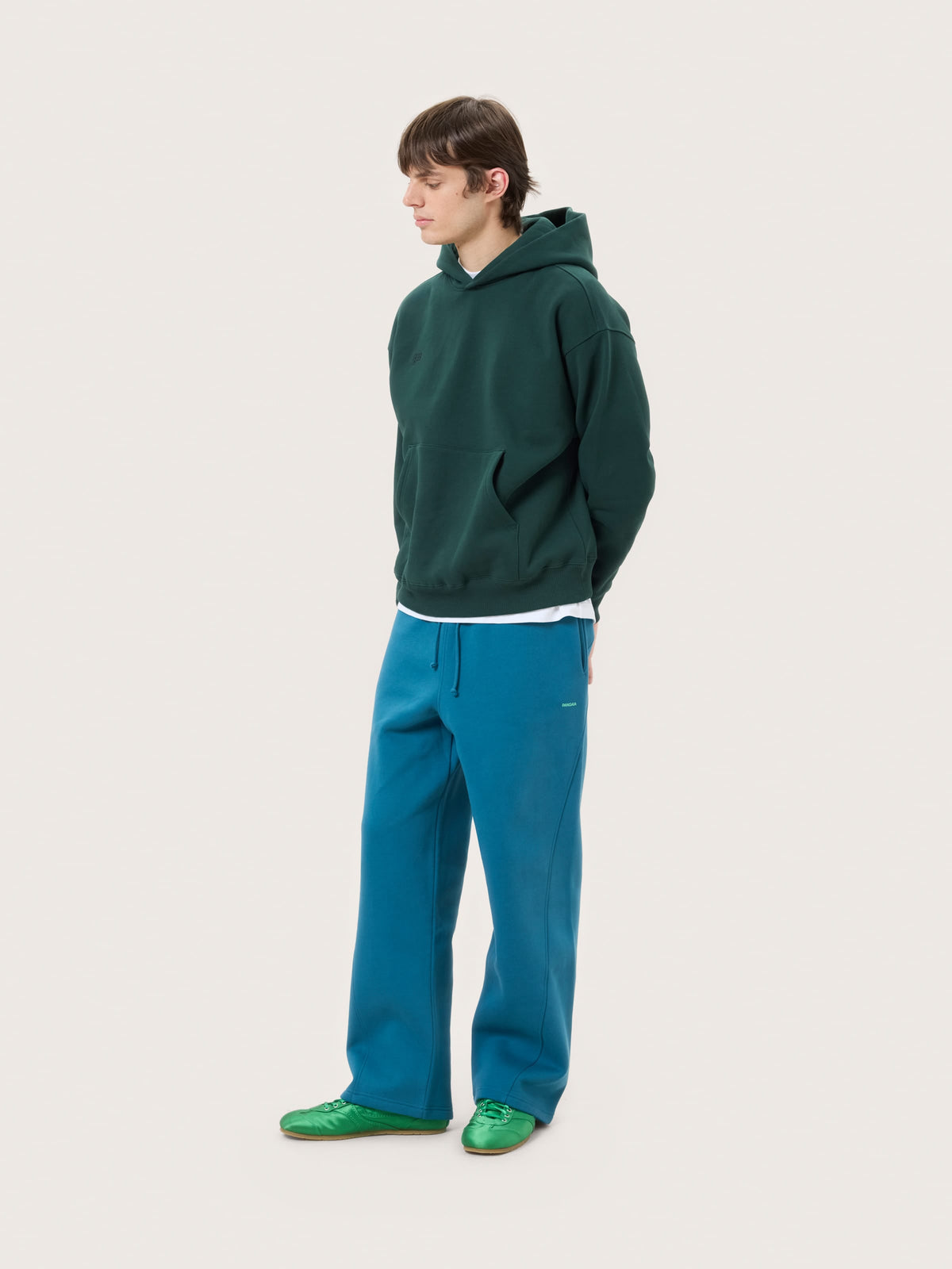 Mens Heavyweight Hoodie—Depth Green