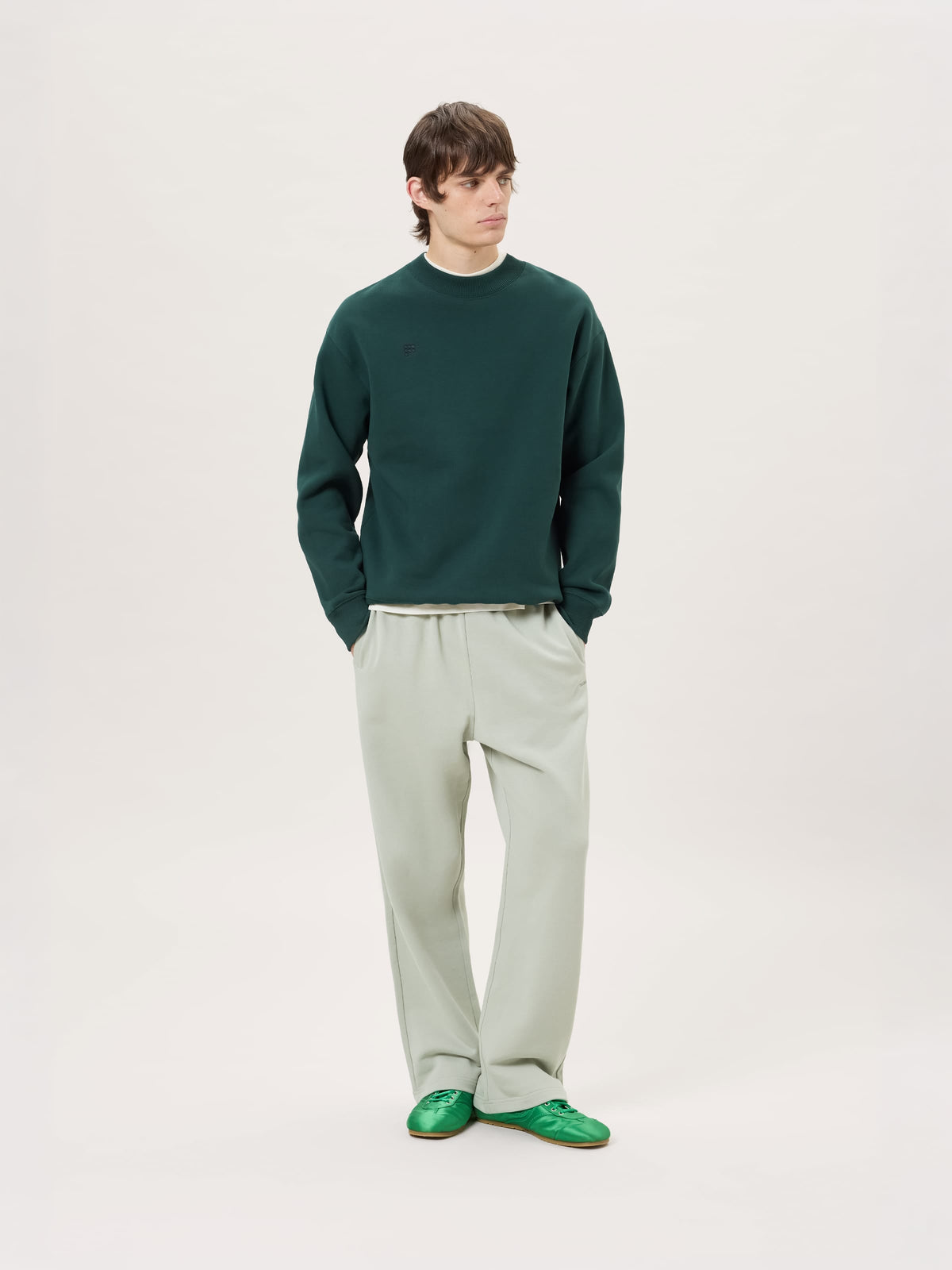 Mens Heavyweight Sweatshirt—Depth Green