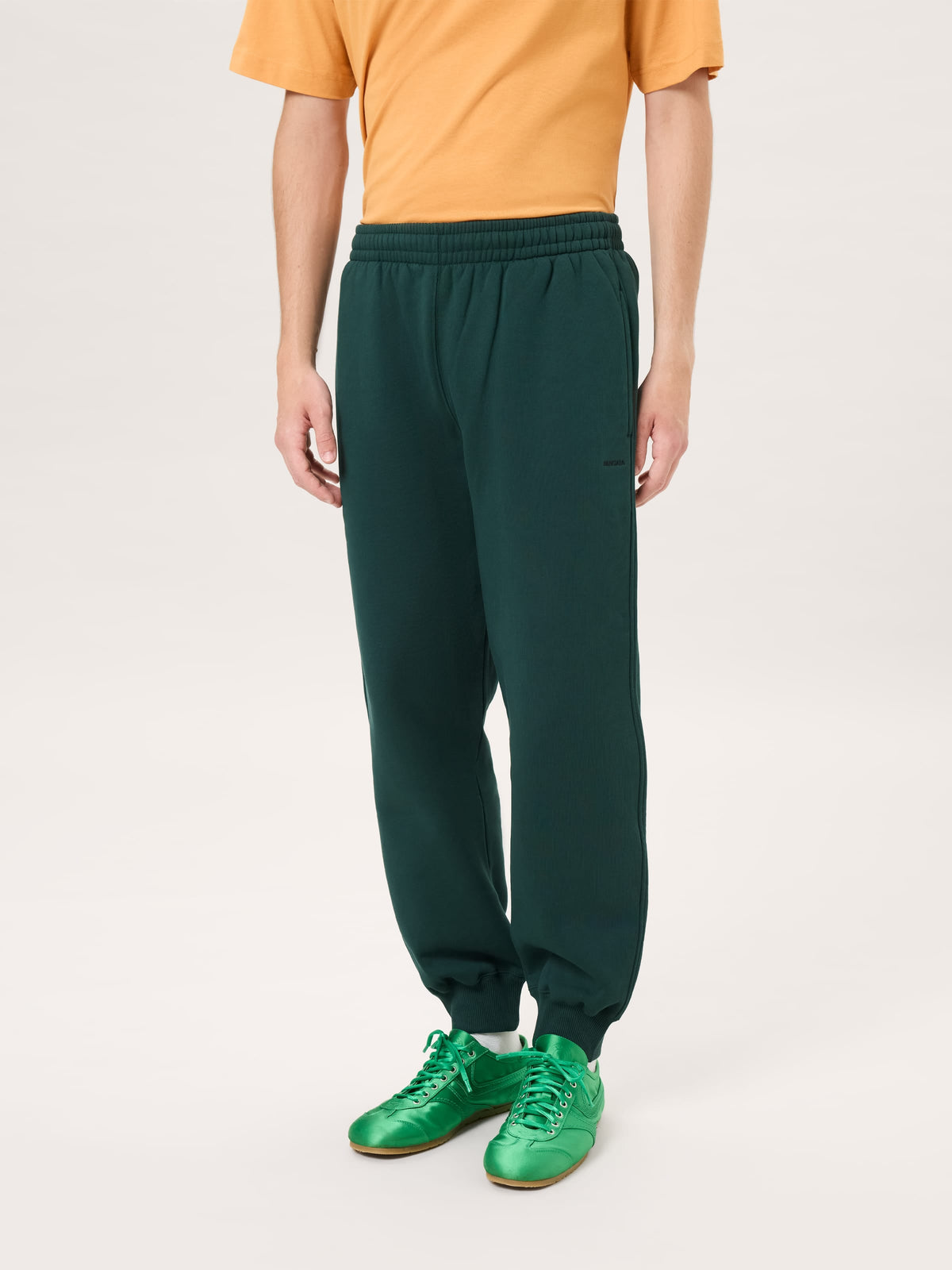 Mens Heavyweight Track Pants—Depth Green