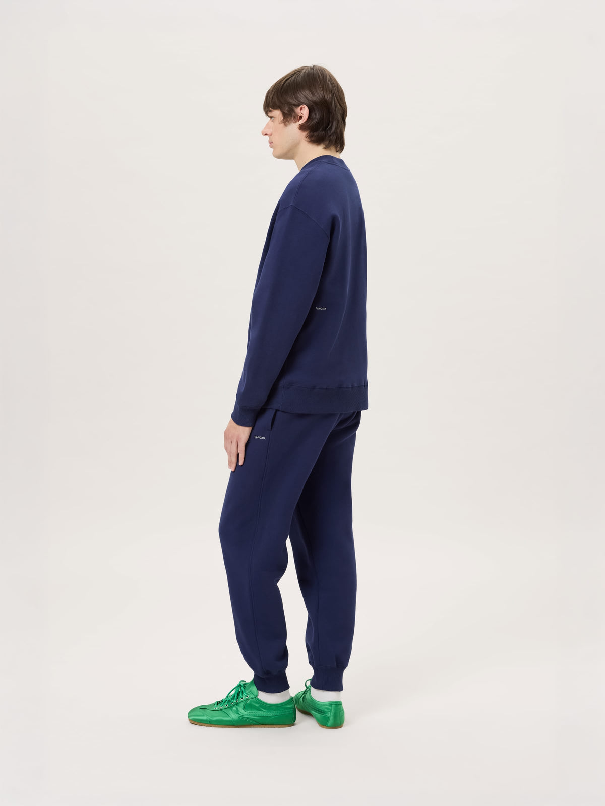 Mens Heavyweight Track Pants—Ocean Navy