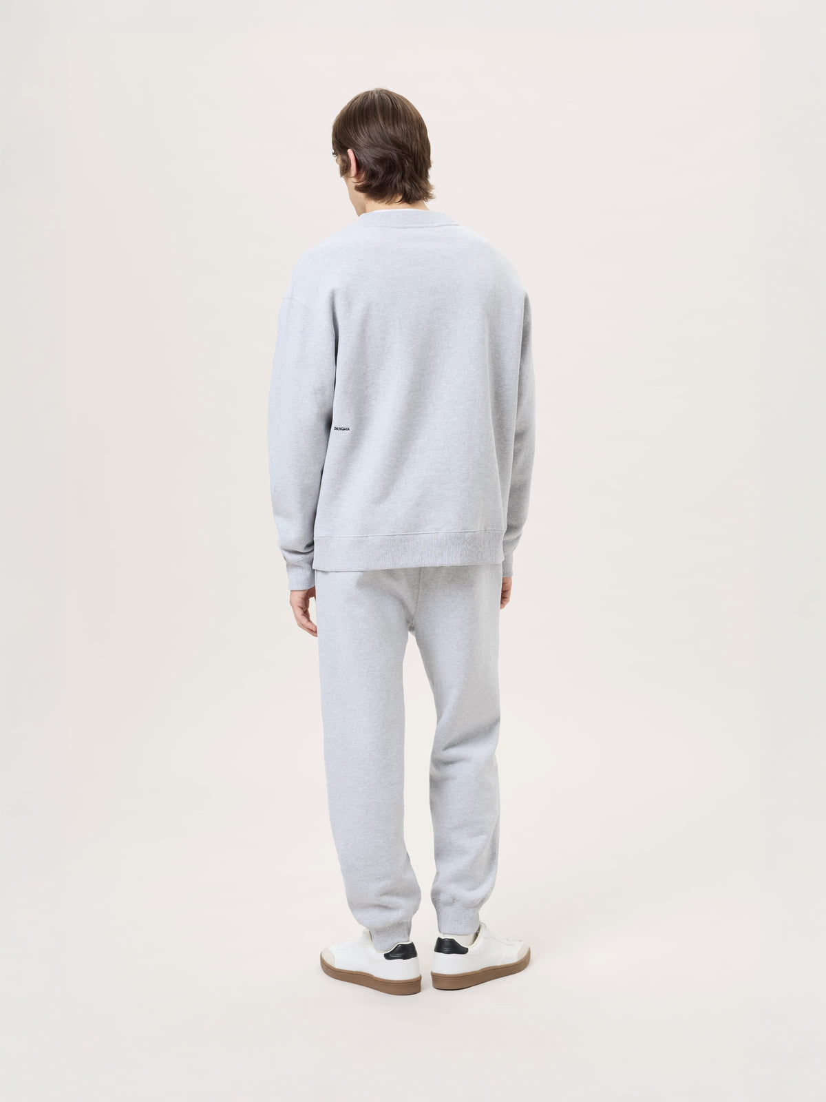 Mens Heavyweight Track Pants—Grey Marl