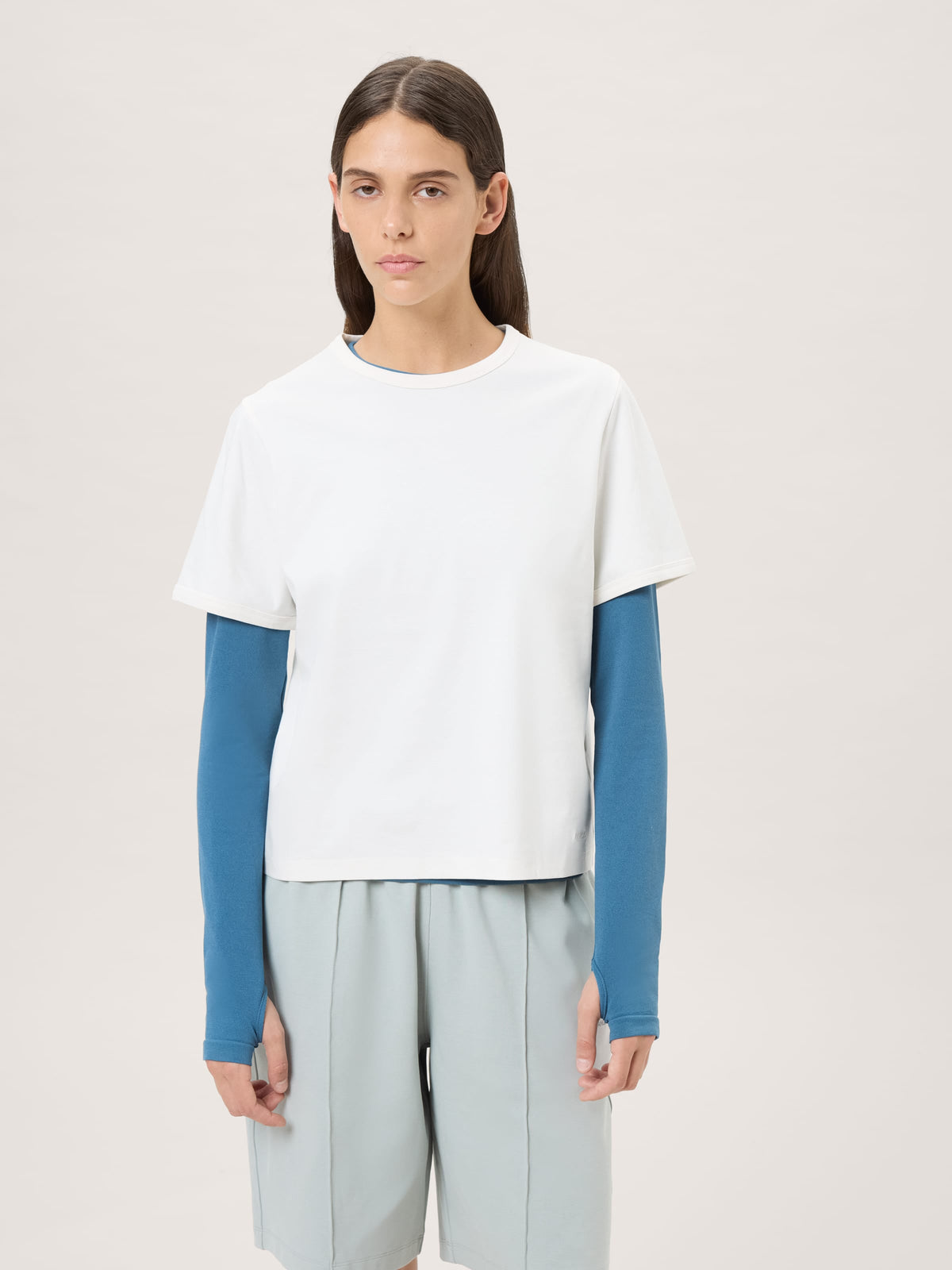 Womens Baby T-Shirt—Soft Void