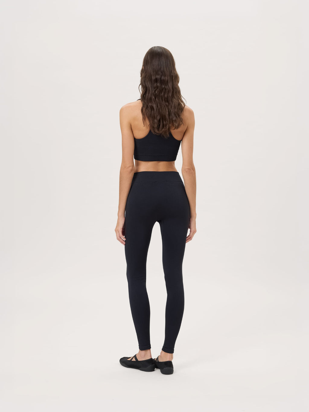 Womens Bio-Based Leggings—Black