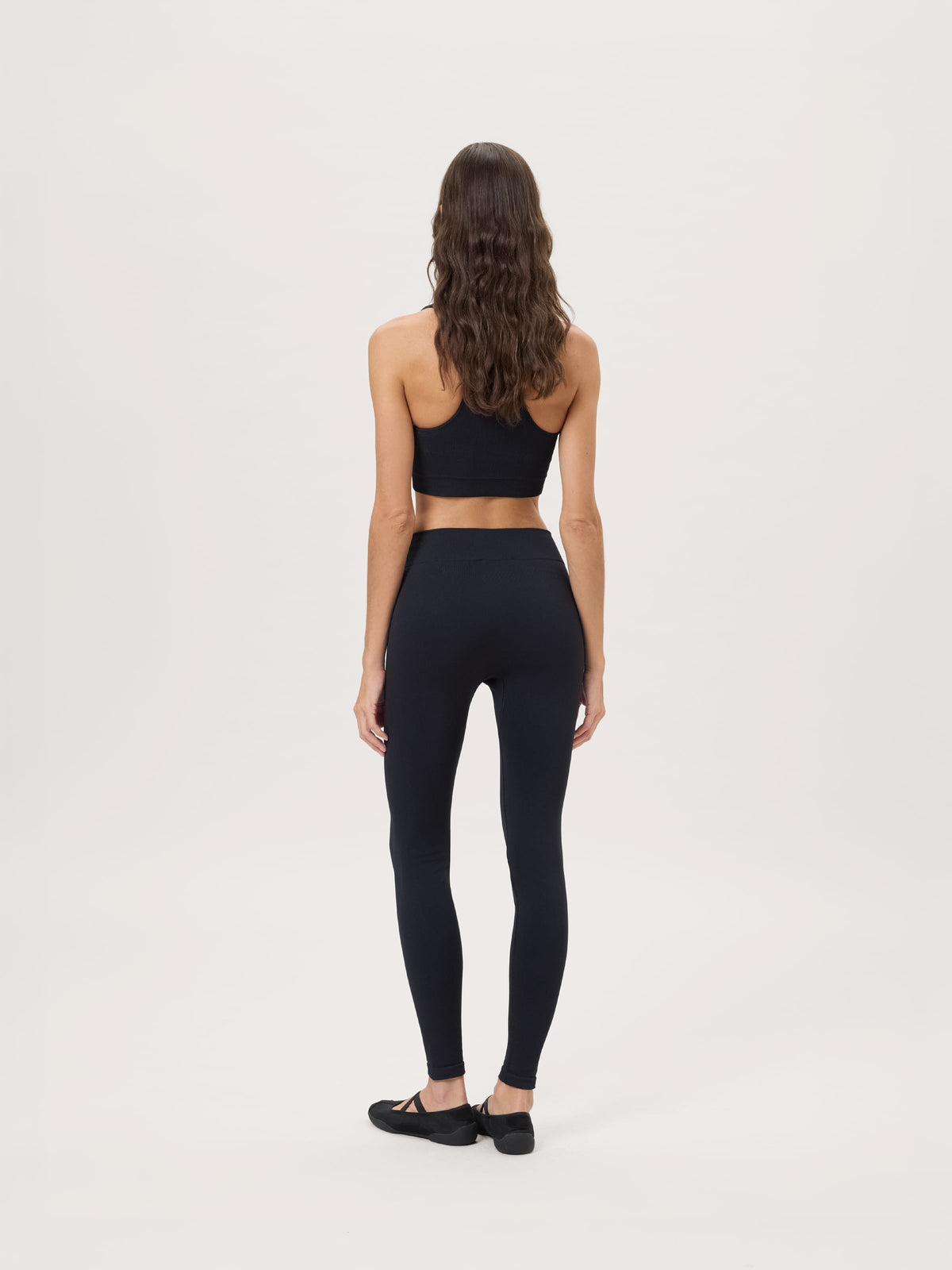 Womens Bio-Based Leggings—Black