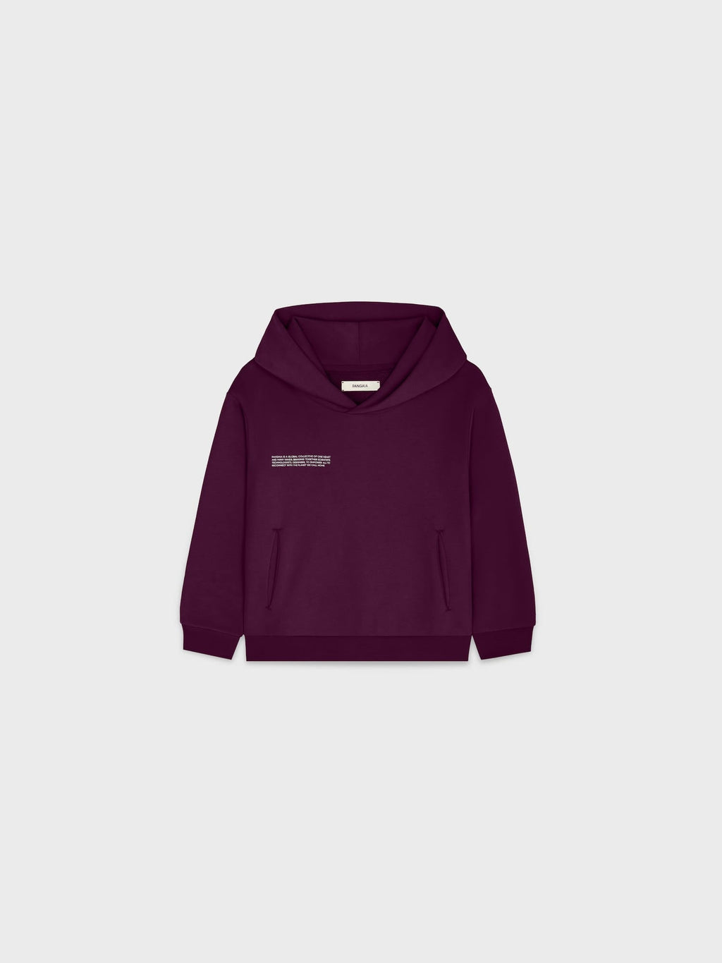 Kids’ Midweight Hoodie and Track Pants Set—Nocturne Plum