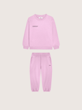 Kids’ Midweight Sweatshirt and Track Pants Set—Blush Drift