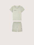Kids’ Midweight T-Shirt and Shorts Set—Iron Fade