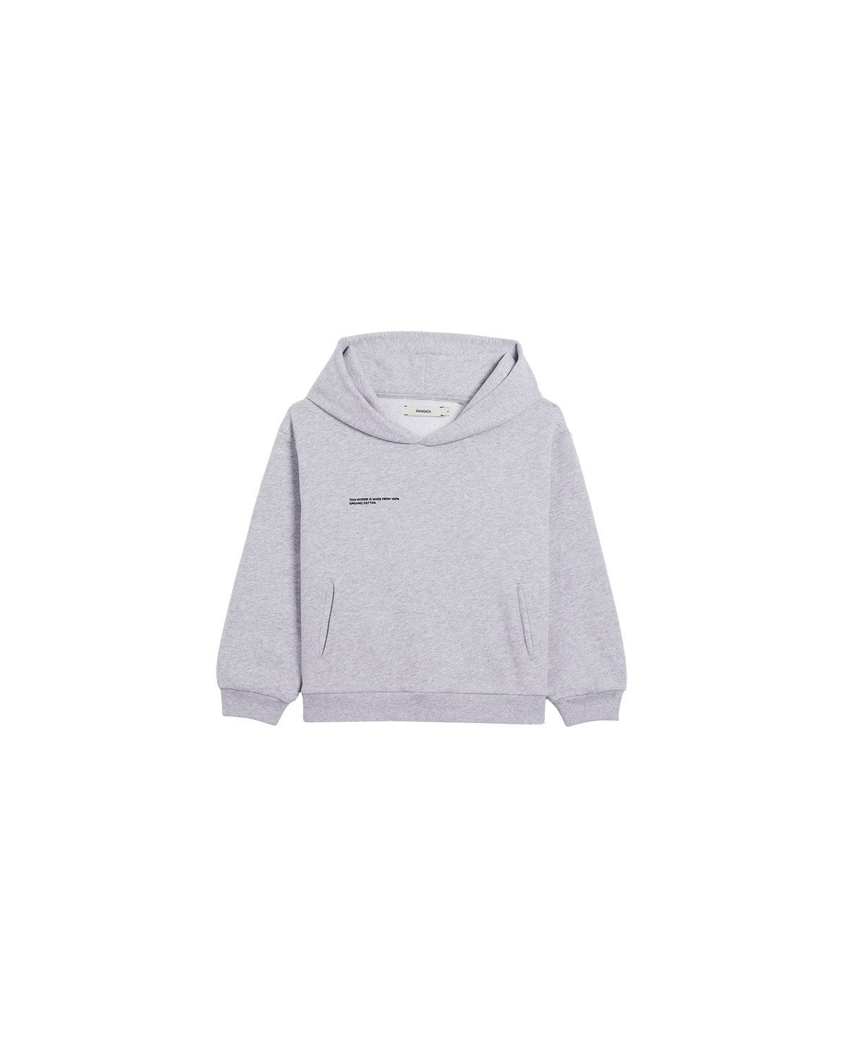 Kids’ Midweight Hoodie—grey marl