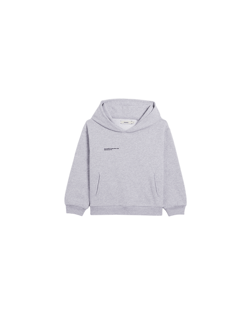 Kids’ Midweight Hoodie and Track Pants Set—Grey Marl