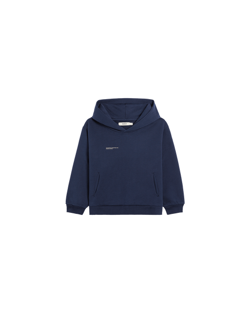 Kids’ Midweight Hoodie and Track Pants Set—Ocean Navy