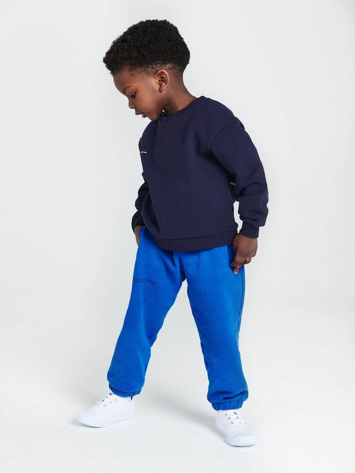 Kids’ Midweight Sweatshirt—navy