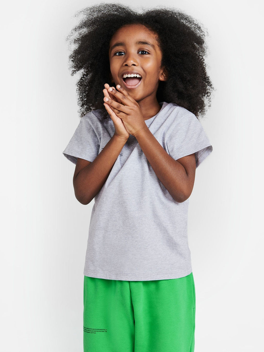 Kids’ Midweight T-shirt—grey marl