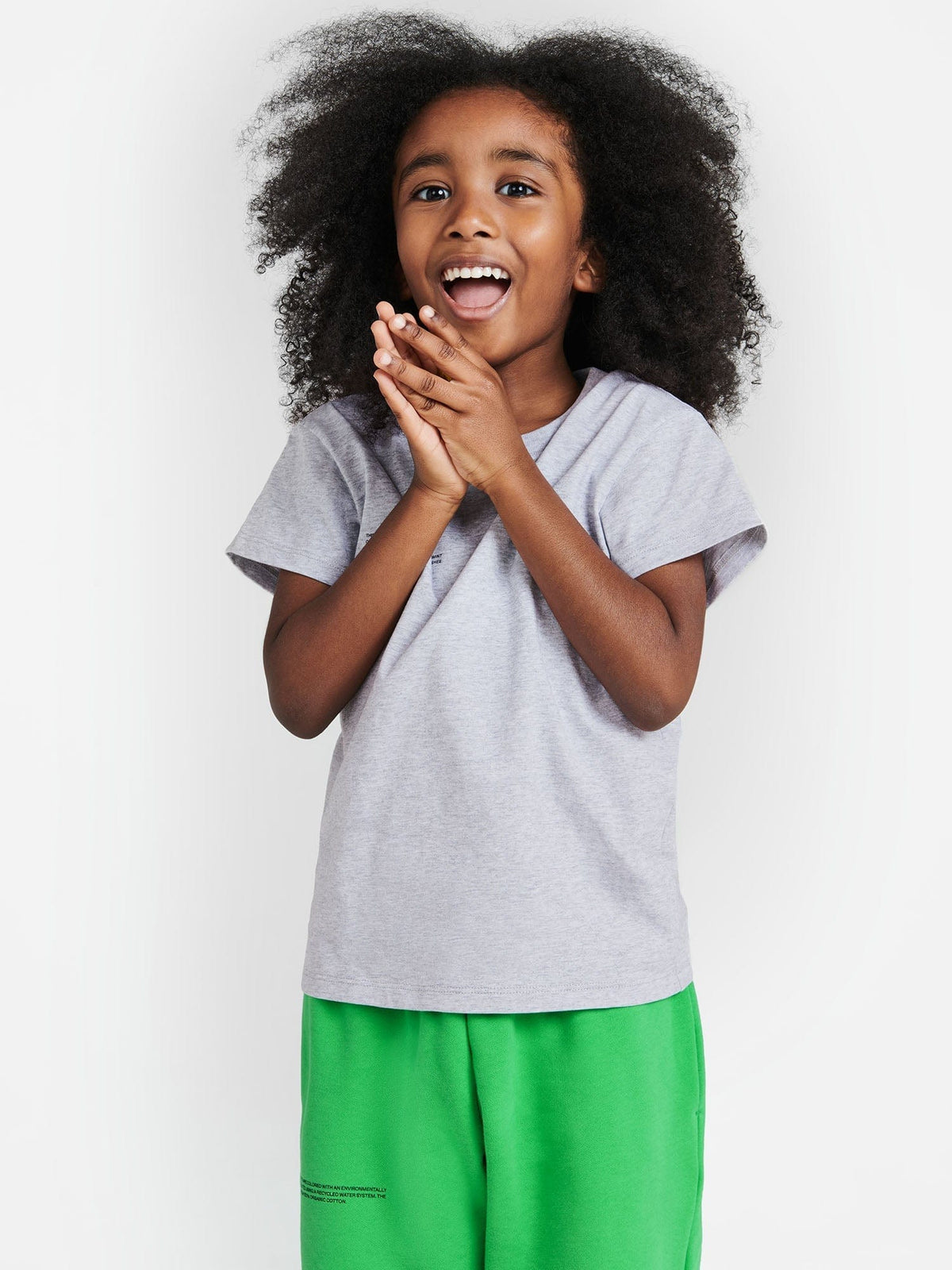 Kids’ Midweight T-shirt—grey marl